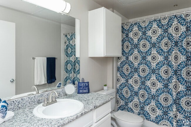 2BR, 2BA - 936SF Val Verde (Renovated) Bathroom