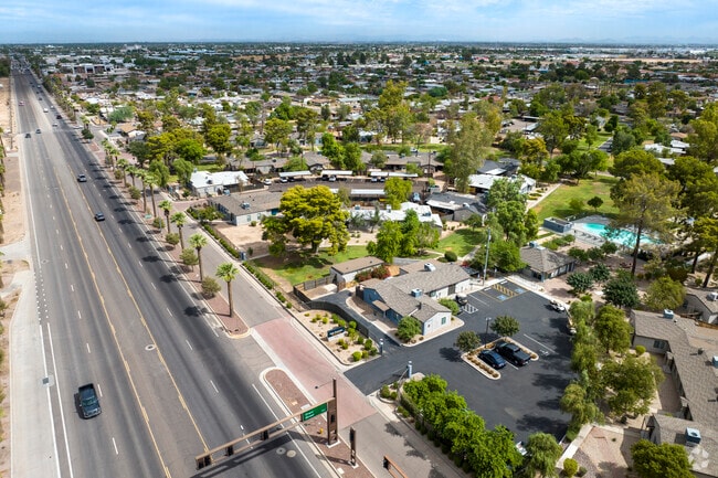 Aerial - Park Shadows Rental