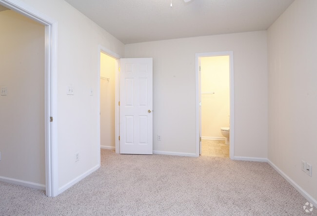 2BR, 2.5BA - 1050 SF- Bedroom