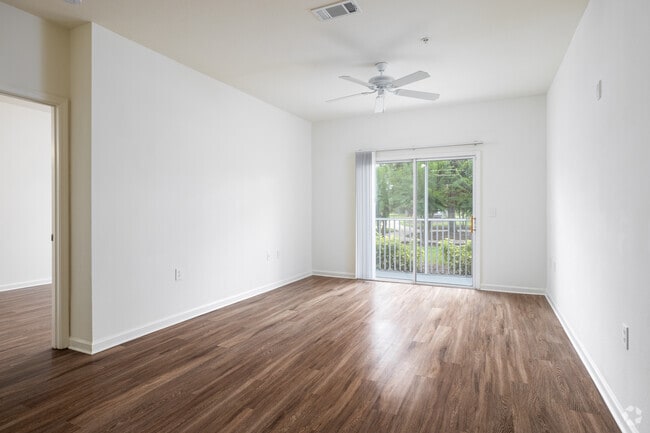 2BR, 2BA - 1,119SF - Living Room, Dining Room