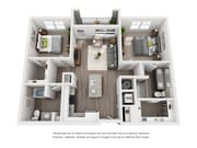 B1 - Flagler_2Bed_2Bath_957 Sq Ft