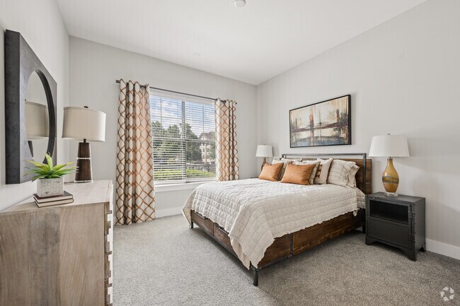 B4 2BR, 2BA - 1,278SF - Primary Bedroom
