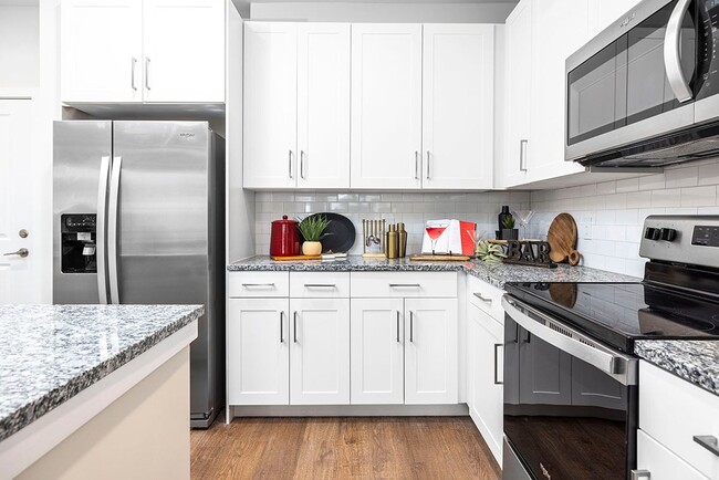 Kitchen Island and Tile Backsplash |The Station at San Marco| Jacksonville, FL