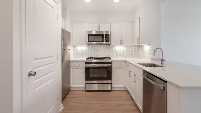 Kitchen with Stainless Steel Appliances