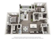 B5_2Bed_2Bath_1137 Sq Ft