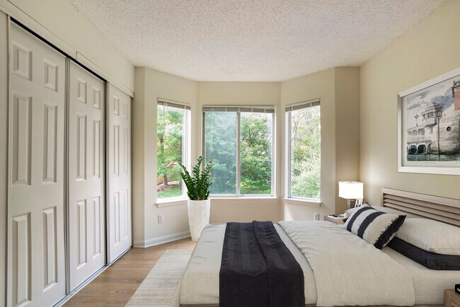 Upgraded Package I bedroom with hard surface flooring