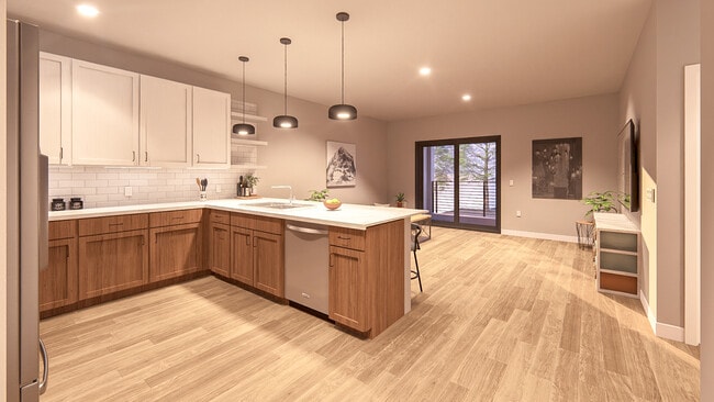 1BR - Kitchen - Novara