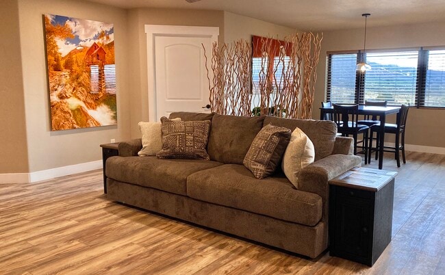 Furnished example. - 1785 Broadway Unit Loft Apartment