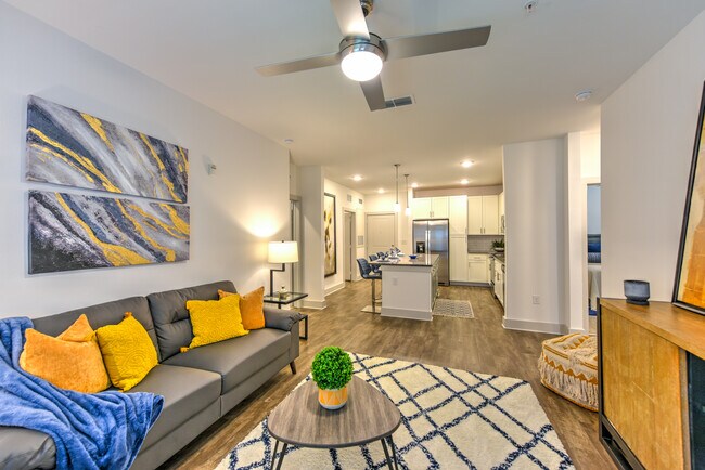 Sala de estar - Fountainhead Apartments