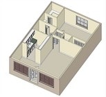 1HAB/1BA