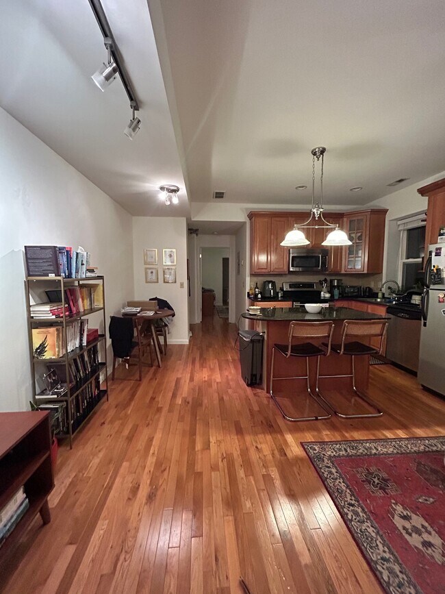 Kitchen and eating areas - 6412 Alamo Ave Unit 2w