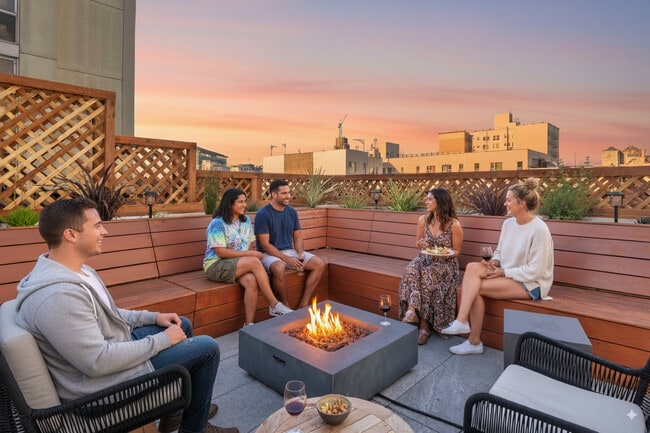 Rooftop Firepit
