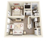 1 Bed 1 Bath