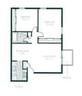 2BR/1BA