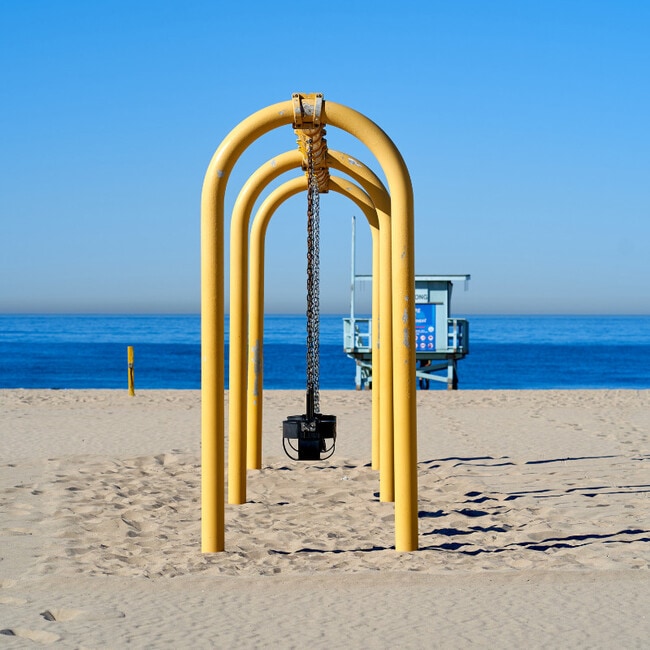 Fun at the beach! - Hermosa Palm Haven