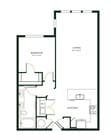 A1S floor plan The Hartley at Blue Hill