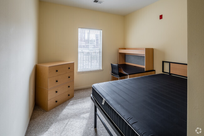 4BR, 4BA - 1,422SF - Third Bedroom - The Registry Apartments