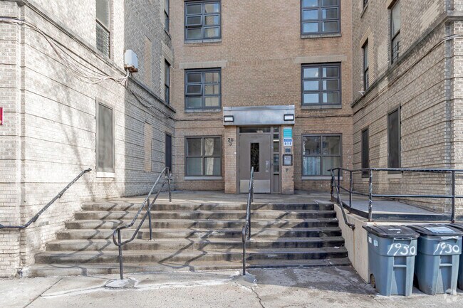 Entrance - Harrison Avenue Rehab