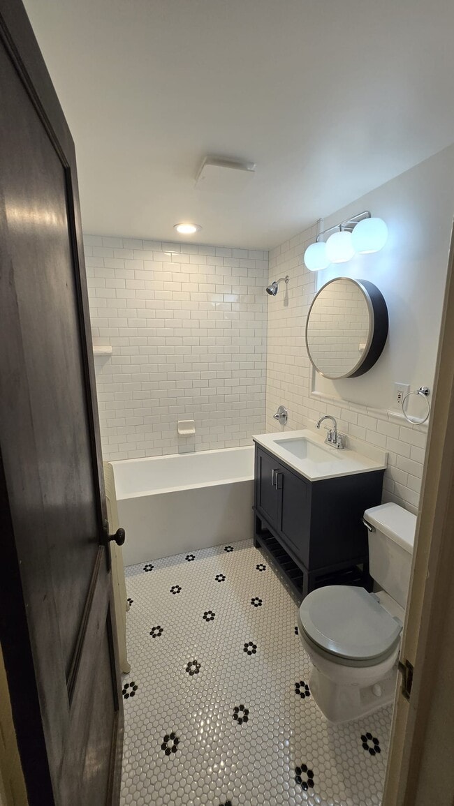 Bathroom remodeled in 2025 - 4235 Pleasant Ave Unit Upper