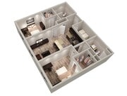 B: 2 BED 2 BATH