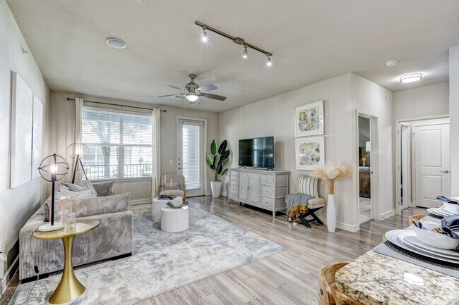 2BR, 2BA - 1,240SF - Living Room