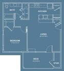 Smith Creek Apartments - Maple Floorplan