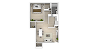 1 Bed 1 Bath