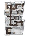 Floor Plan PH08 - 3D