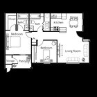 2BR/2BA