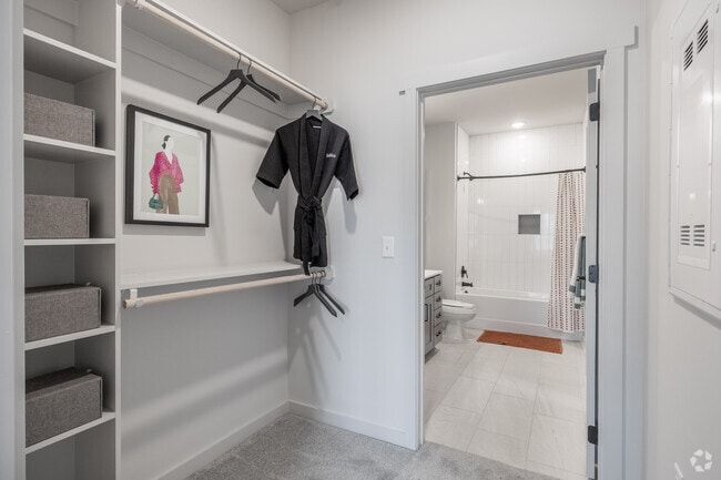 1BR, 1BA - 791SF - Walk-In Closet