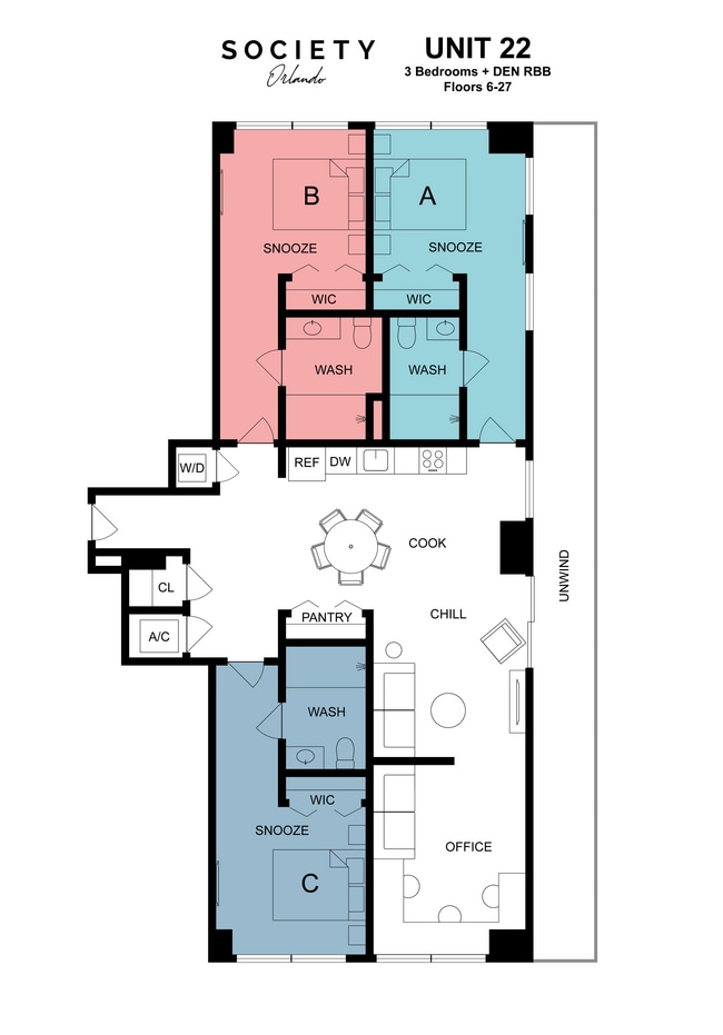 Unit 22_Floors 6-27_D1_RBB