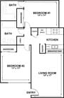 2 Bedroom