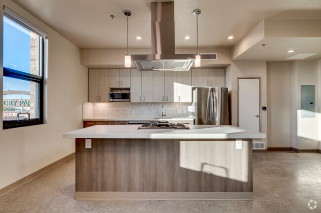 Kitchen - 2BR, 2BA - 1,107SF