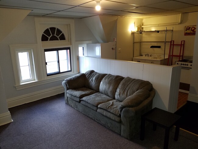 Living Room - 341 Atwood St Townhome