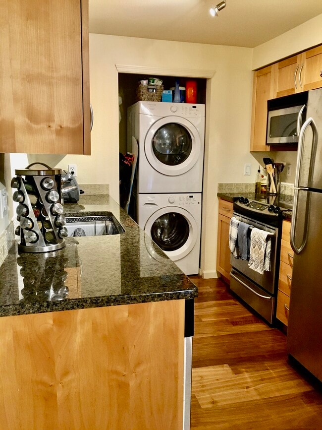 Kitchen and W/D - 3045 20th Ave W Unit 101