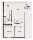 2BR/1BA