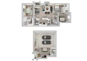 4 Bedroom | 3 Bath | 1613 SF | Attached Garage