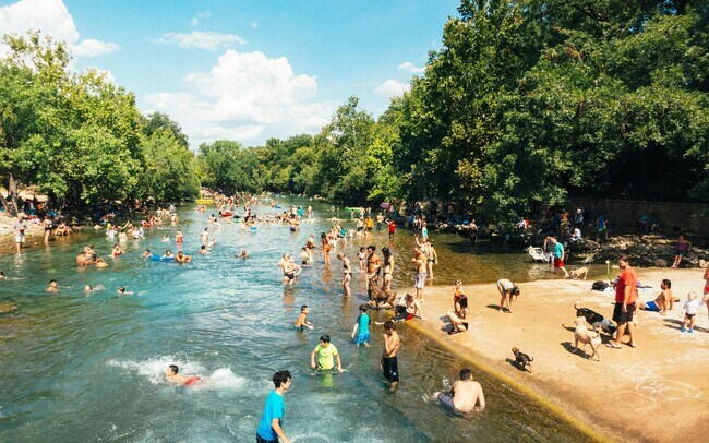 Nearby Barton Springs Offers Refreshing Outdoor Fun for Residents