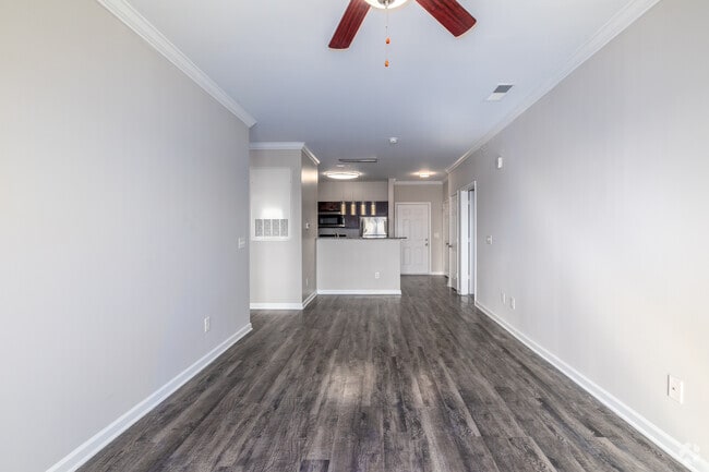2BR, 2BA - 1,200SF - Living Room