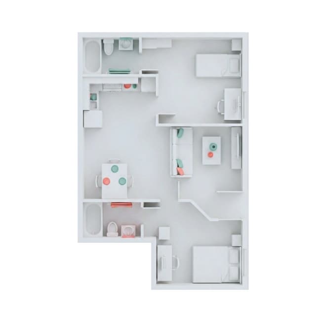 Building Photo - Private 2BR/2BA Suite at Campus Edge Unit 2-105