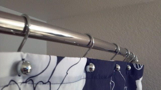 curved shower