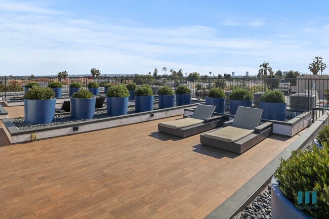 Rooftop Terrace with Lounge Chairs - Rosewood Heights by Wiseman