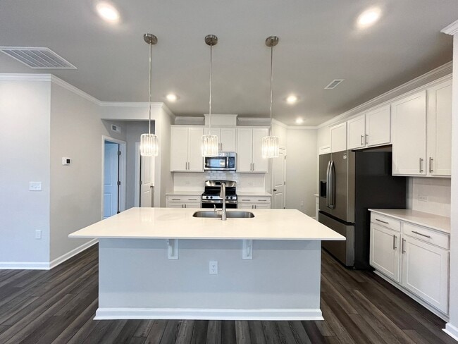 Photo - Newly Built 4BD, 3.5BA Zebulon Home with a First Floor Bedroom and Screened Patio in an HOA Commu...
