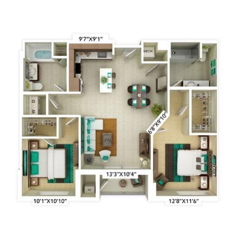Floor Plan - C1-12