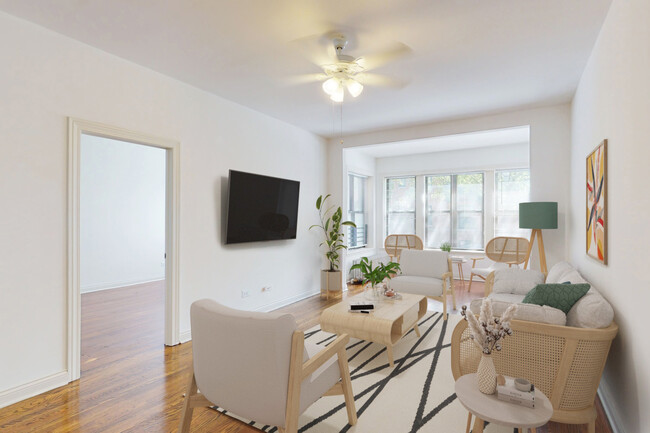 Dining/Living room - 5350-5358 S. Maryland Avenue Apartments