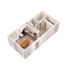 The Star | Studio Apartment | 513+SqFt.