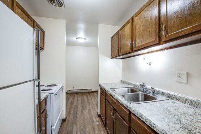 1BR, 1BA - 624SF