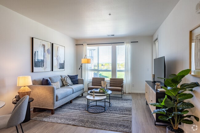 1HAB, 1BA - 778 ft² - Sala de estar - Fieldhouse