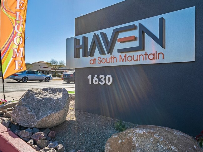 Haven at South Phoenix signage - Haven at South Mountain Apartments