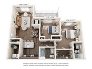MainLine Apartment Homes - The Junction- 2 Beds, 2 Baths, 974 sq. ft.